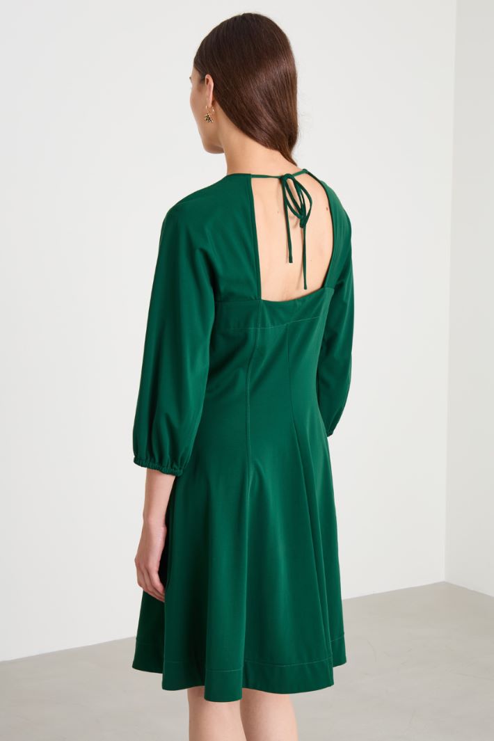 Flared jersey dress Intrend - 4