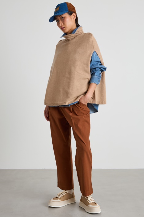Poncho in puro cashmere Intrend