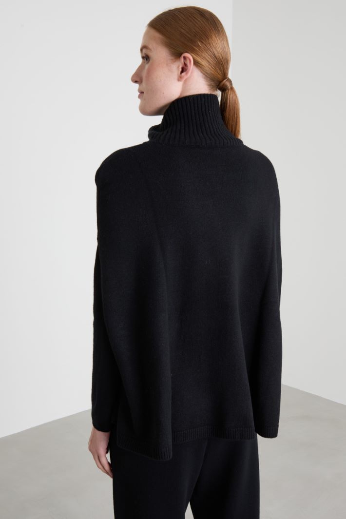 Poncho in puro cashmere Intrend - 2