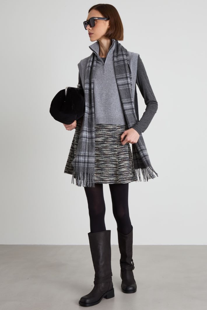 Cashmere collar Intrend
