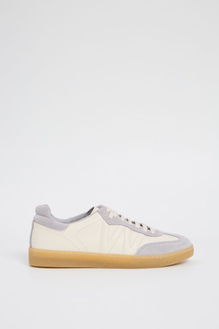 Zapatillas de piel y ante Intrend