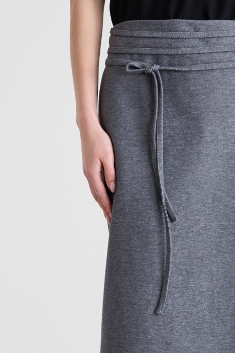 Gonna lunga in jersey