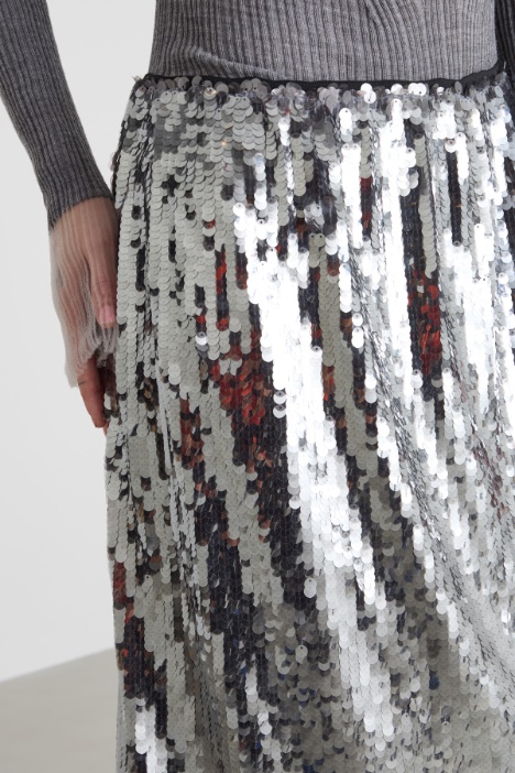 Gonna con paillettes