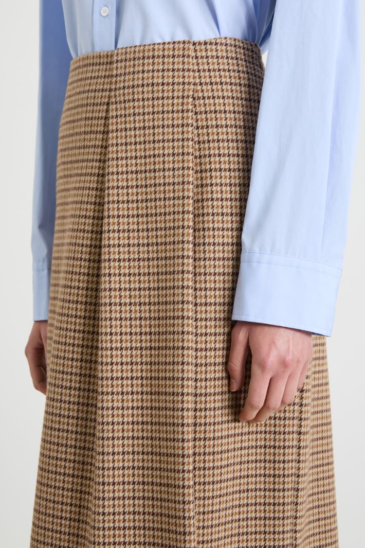 Jacquard jersey skirt Intrend - 4