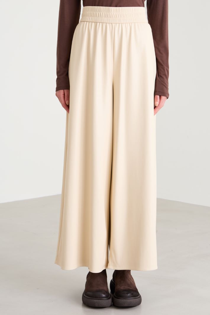 Pantaloni morbidi in similpelle Intrend - 2