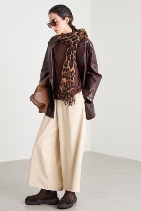 Pantaloni morbidi in similpelle Intrend