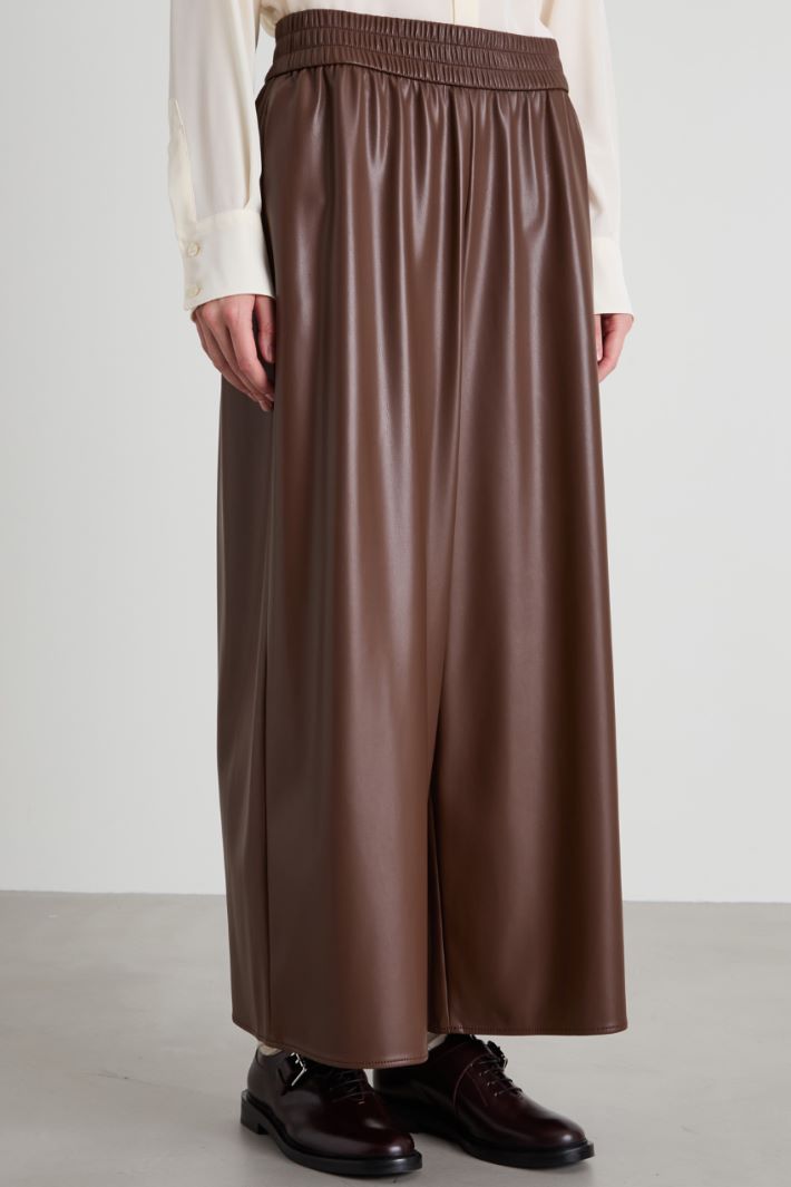 Pantaloni morbidi in similpelle Intrend - 2