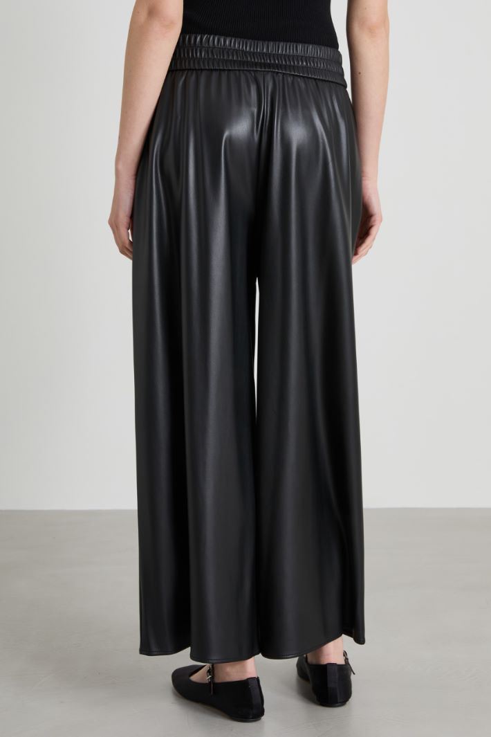 Pantaloni morbidi in similpelle Intrend - 3