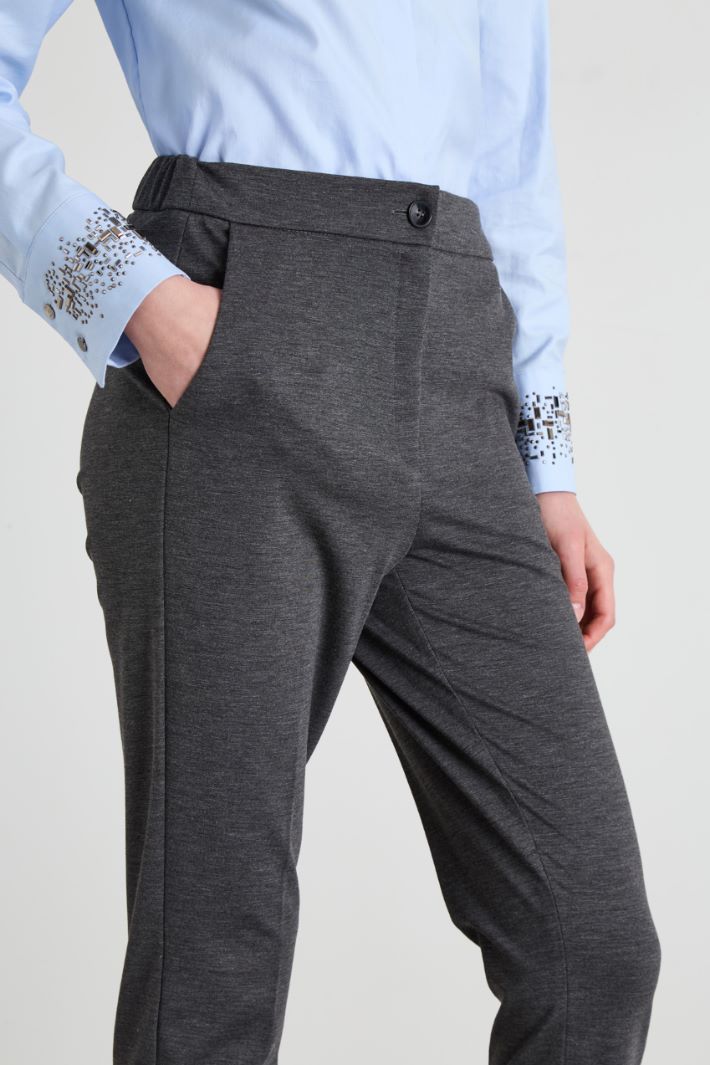 Pantaloni in jersey Intrend - 4