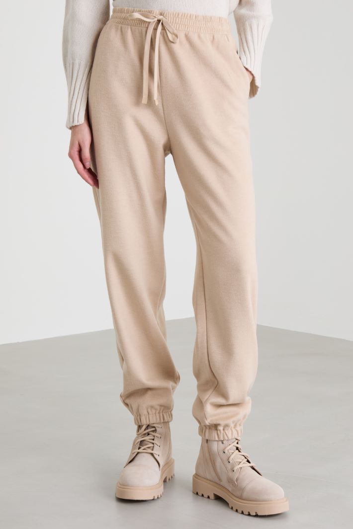 Pantaloni in jersey drap Intrend - 2