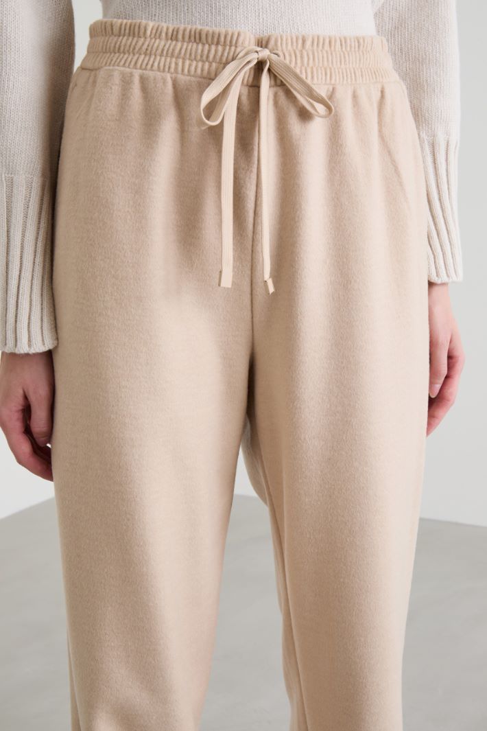 Pantaloni in jersey drap Intrend - 4