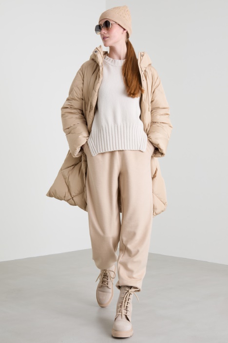 Pantaloni in jersey drap Intrend