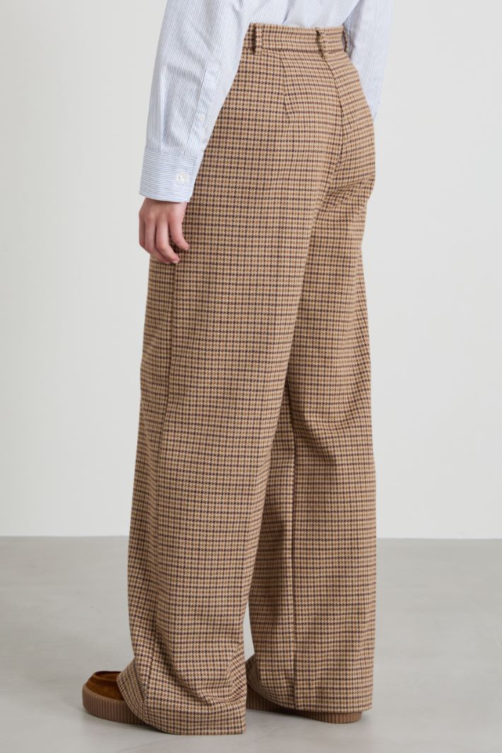 Pantaloni in flanella Intrend - 3