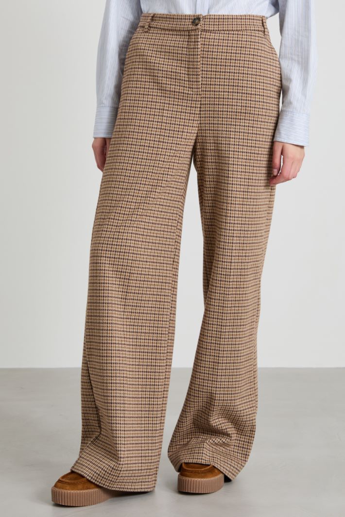 Pantaloni in flanella Intrend - 4