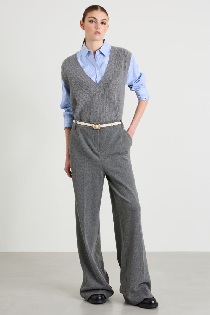 Pantaloni in flanella Intrend