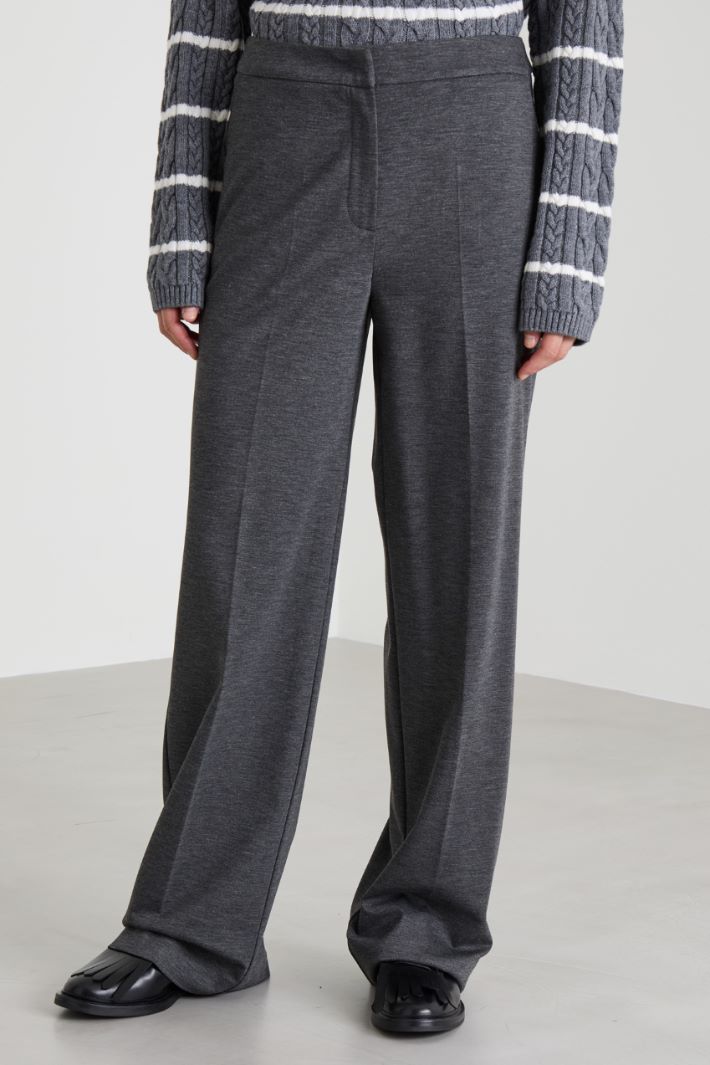 Viscose jersey trousers Intrend - 2