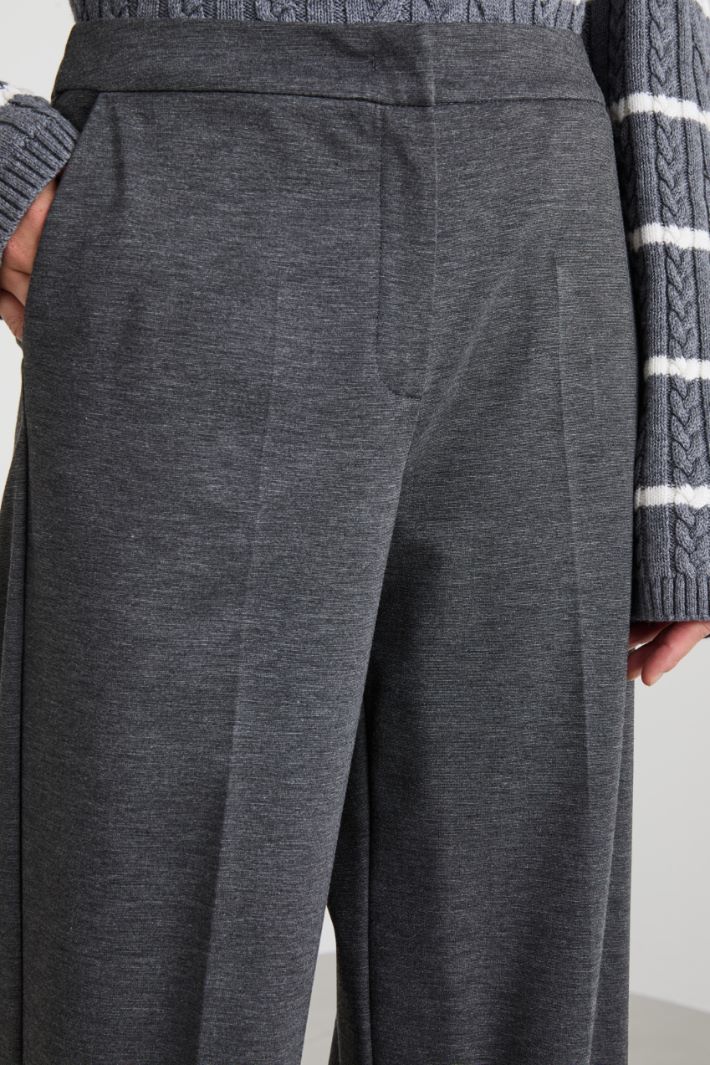Viscose jersey trousers Intrend - 4
