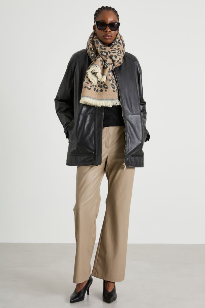 Pantaloni similpelle Intrend