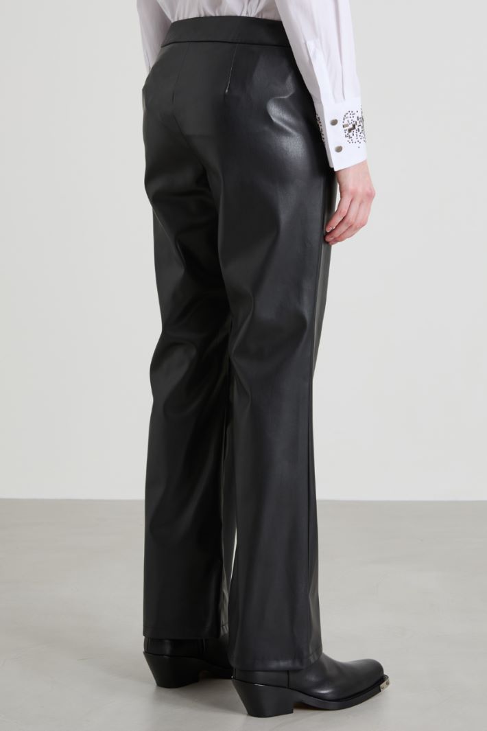 Pantaloni similpelle Intrend - 3
