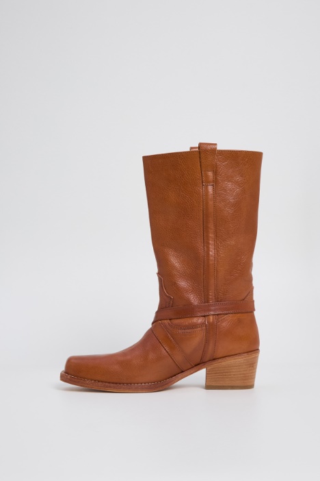 Stivali in pelle western