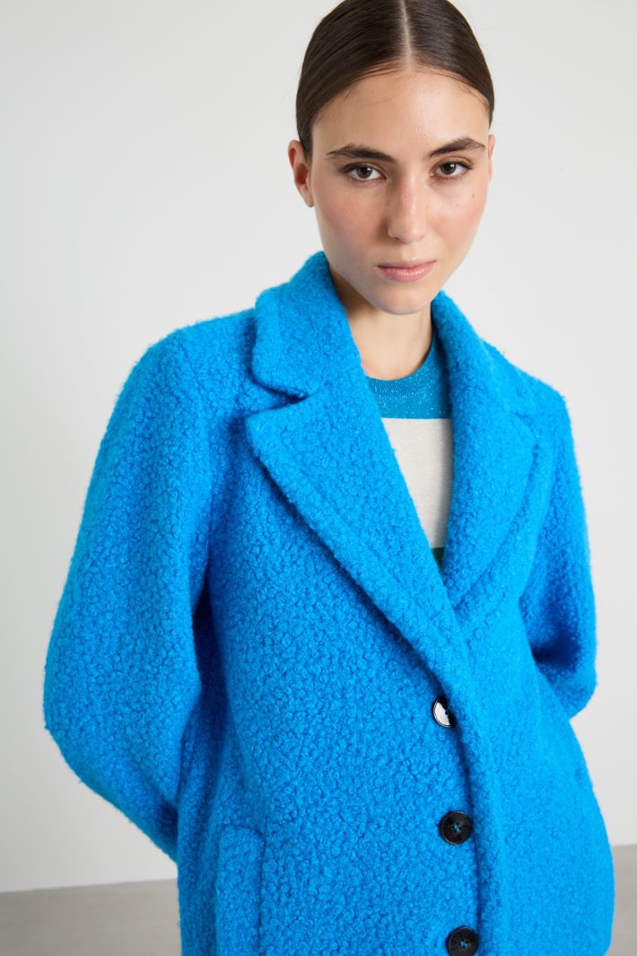 Bouclé coat Intrend - 4