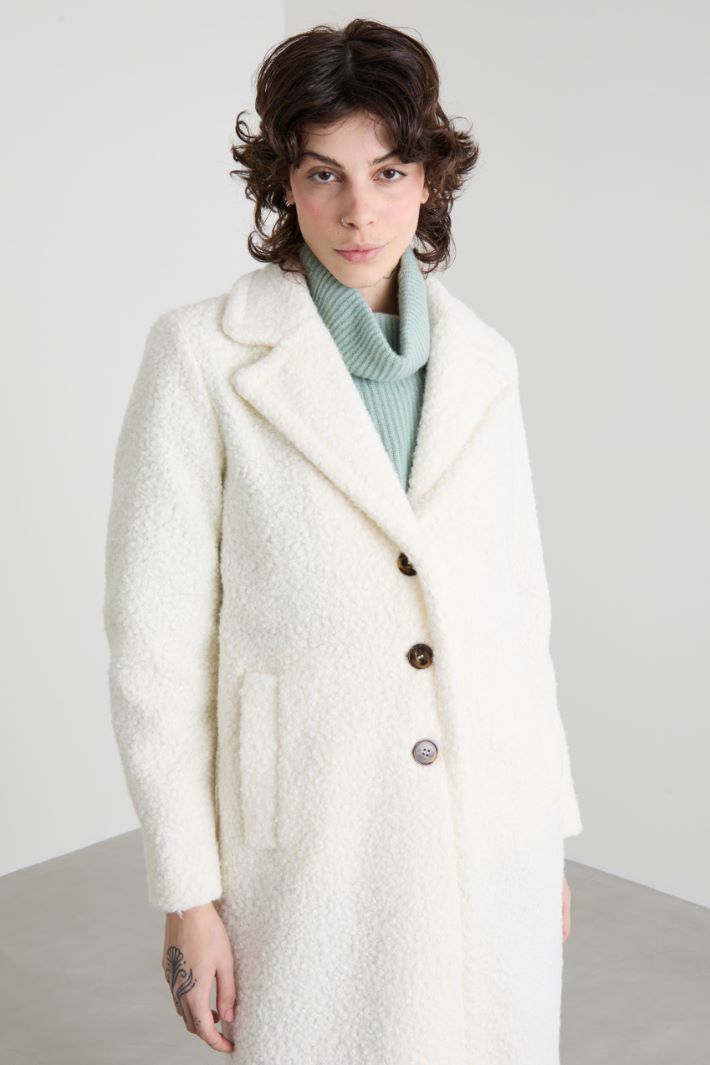 Bouclé coat Intrend - 4