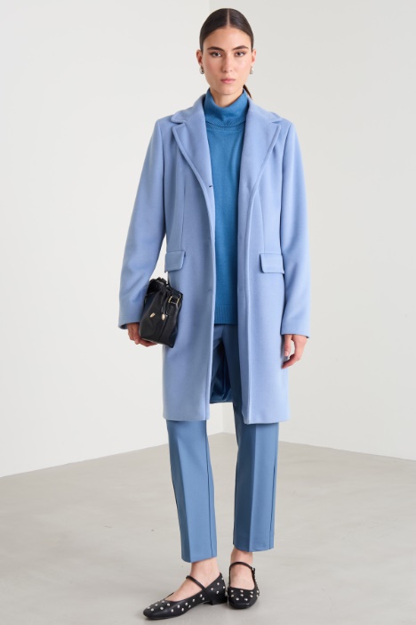 Fitted-waist coat Intrend