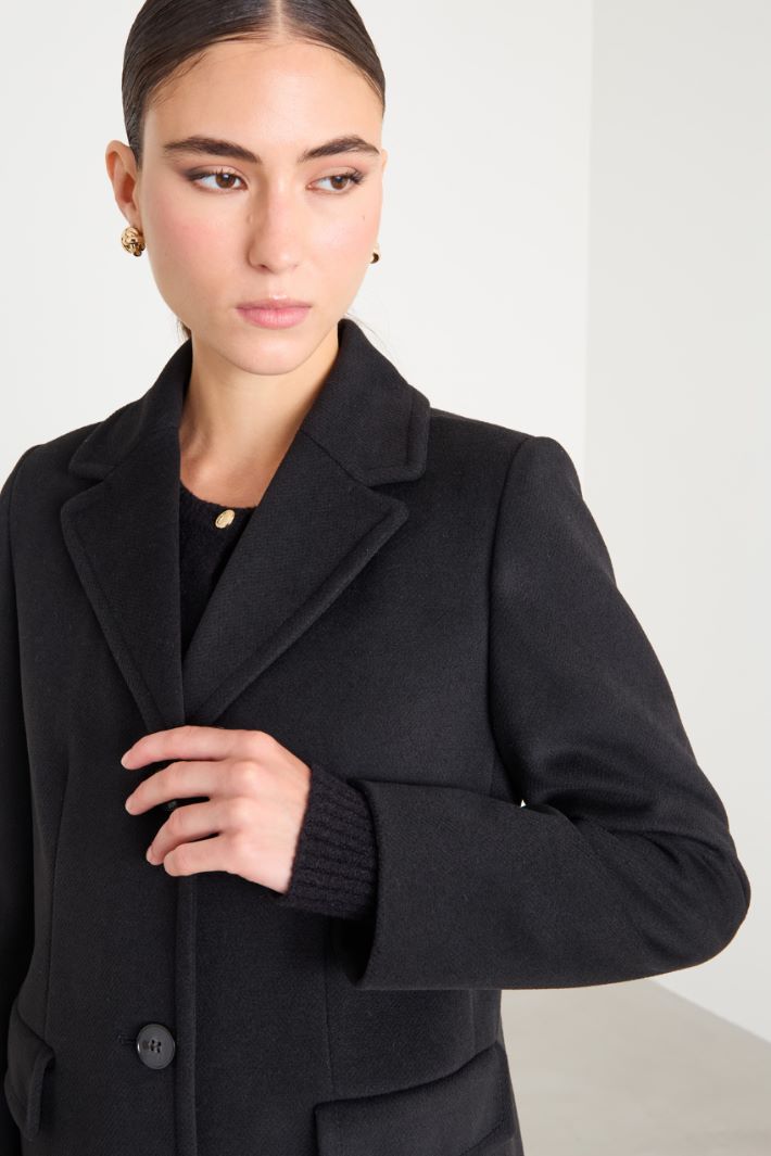 Fitted-waist coat Intrend - 4