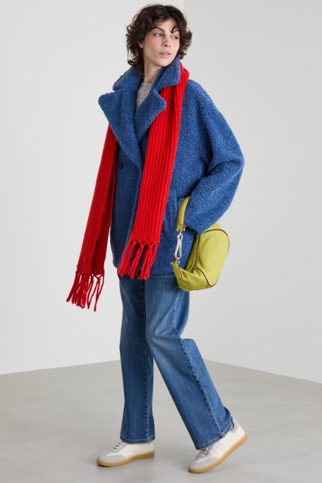 Soft pea coat Intrend