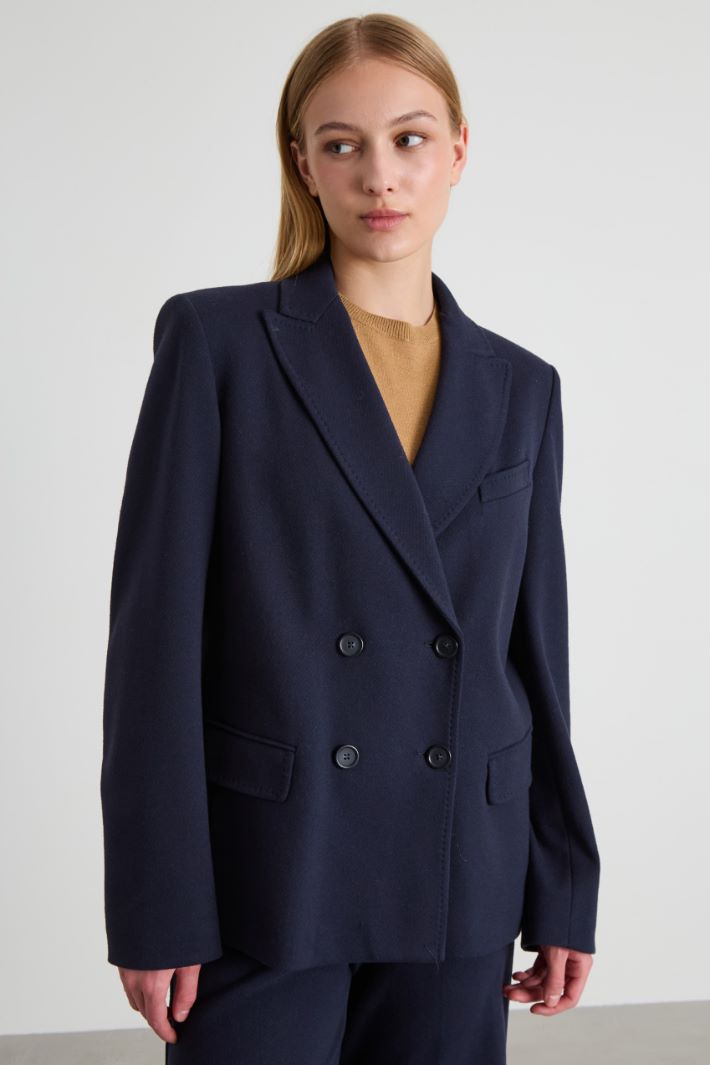 Blazer in jersey flanella Intrend