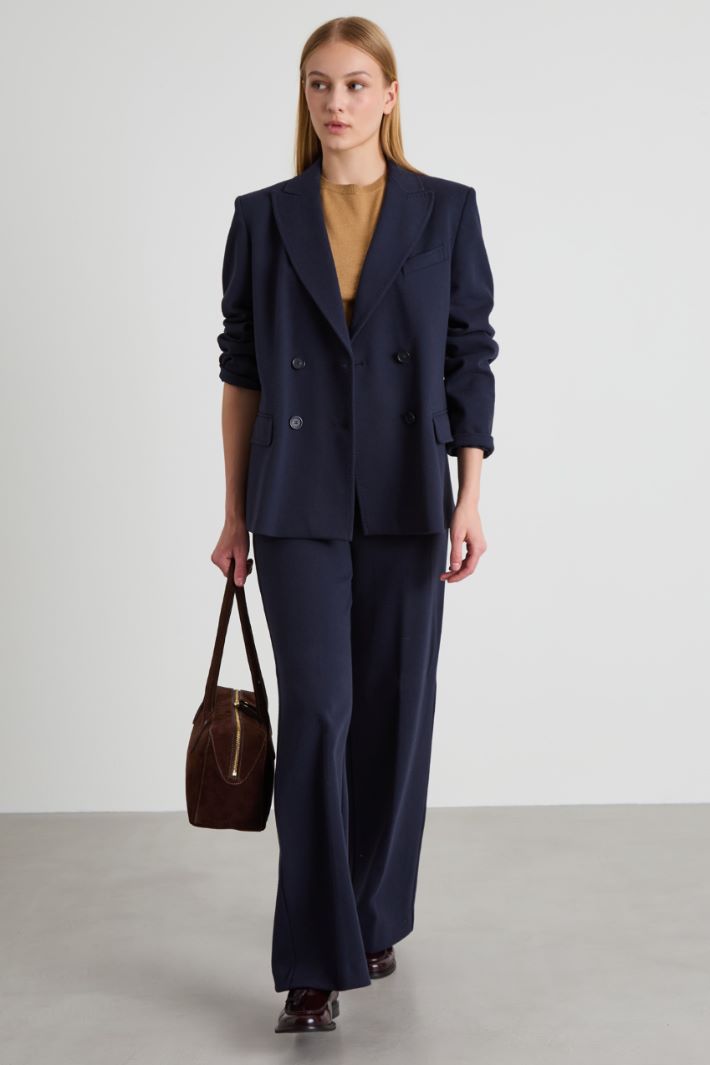 Blazer in jersey flanella Intrend - 3