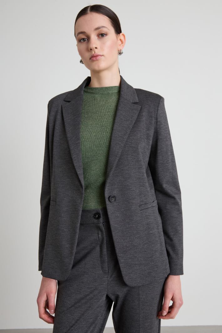 Blazer in jersey Intrend