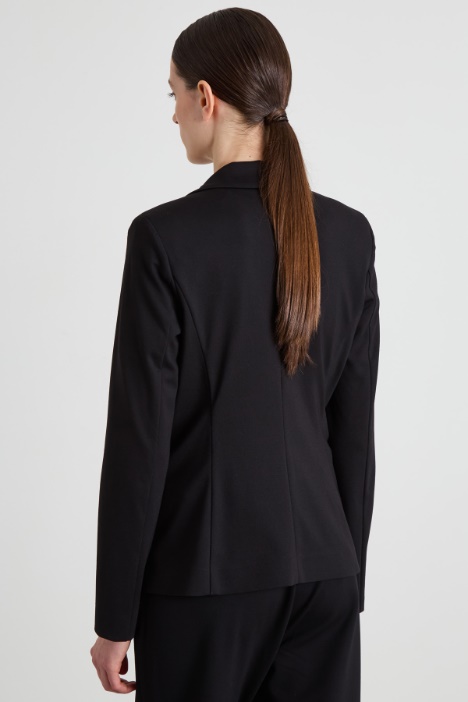 Blazer in jersey