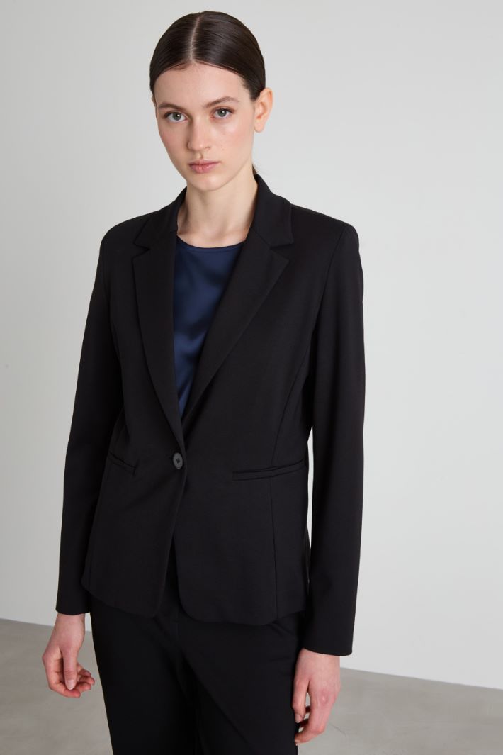Blazer in jersey Intrend