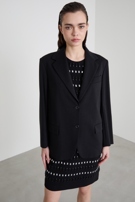 Blazer in jersey Intrend