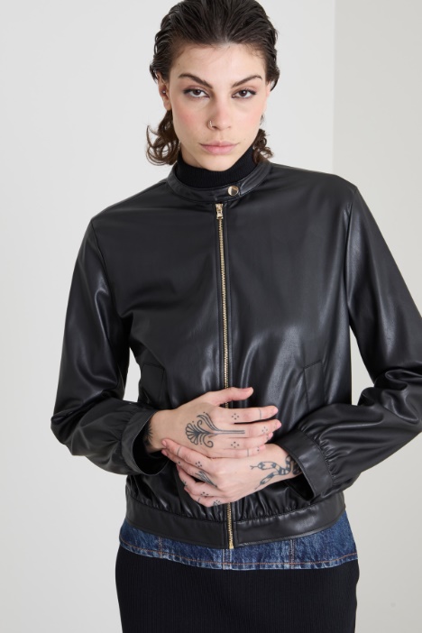 Biker in similpelle Intrend