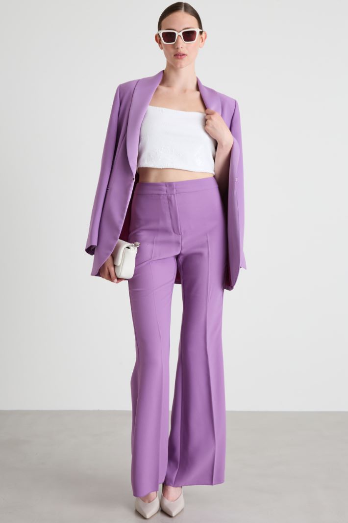 Top cropped in paillettes Intrend - 3