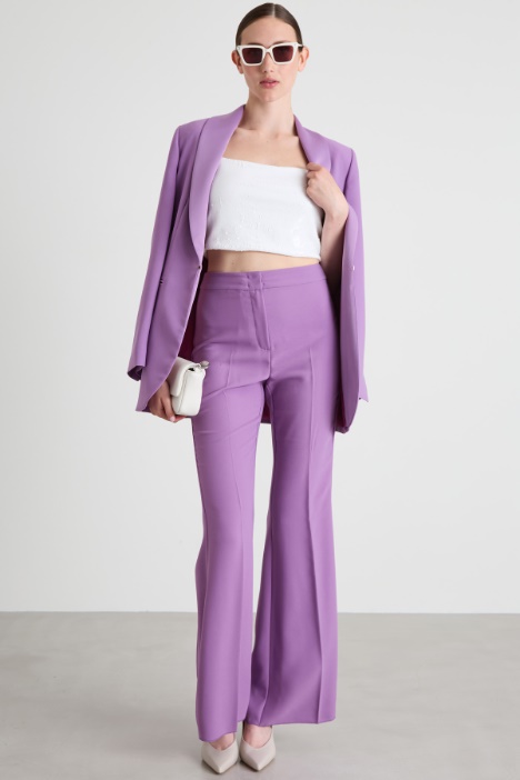 Top cropped in paillettes Intrend