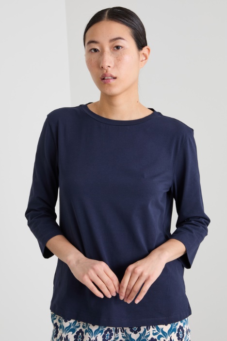 T-shirt a barchetta in jersey Intrend
