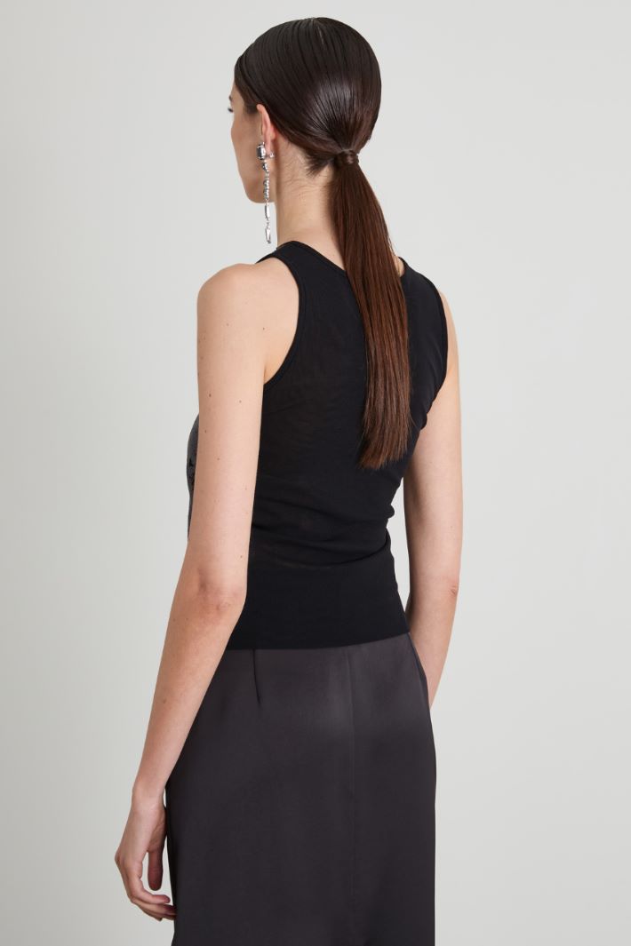 Top con paillettes Intrend - 2