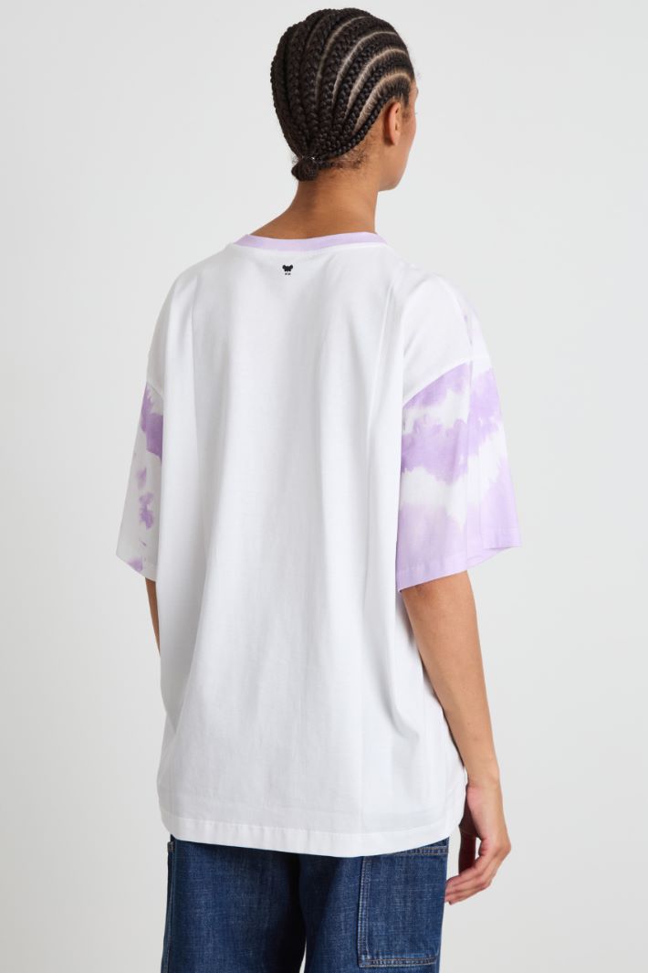 T-shirt over con stampa Intrend - 2