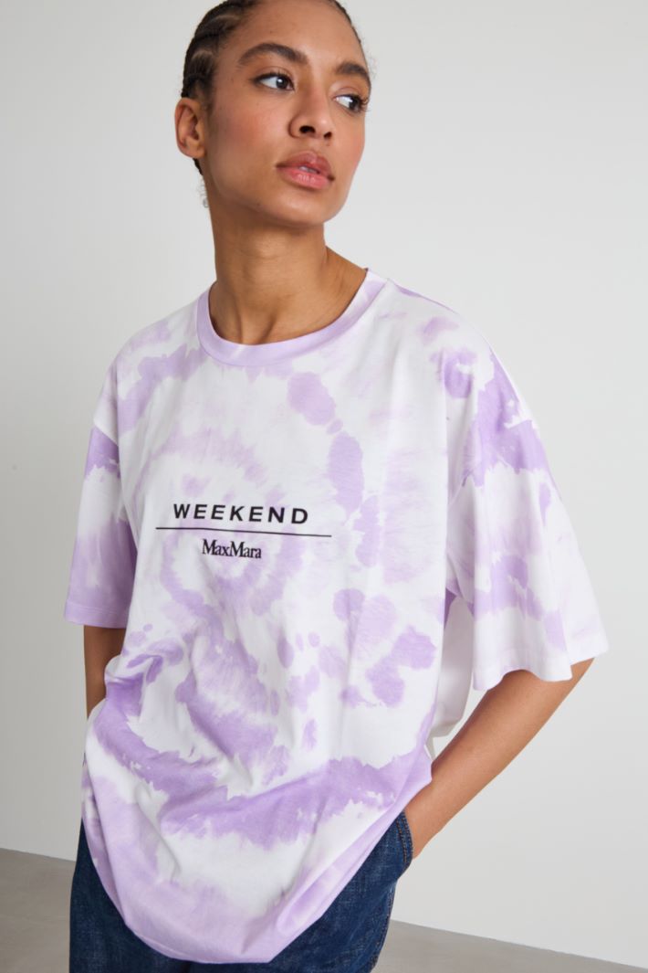 T-shirt over con stampa Intrend