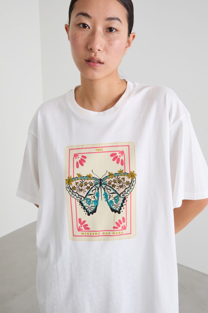 T-shirt over con stampa Intrend - 4