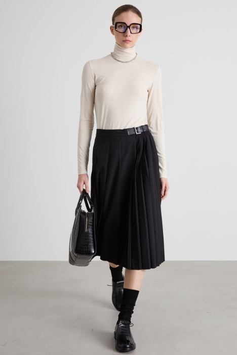 Viscose jersey turtleneck Intrend