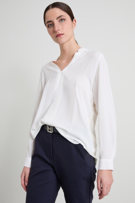 Crêpe blouse Intrend