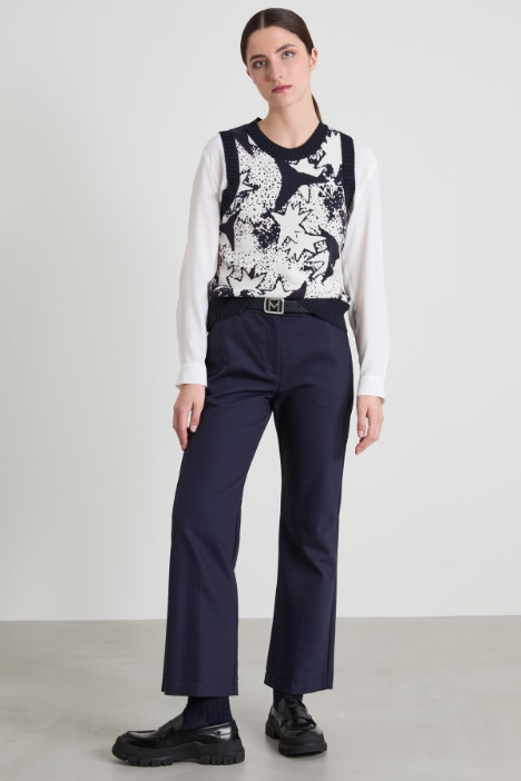 Crêpe blouse Intrend