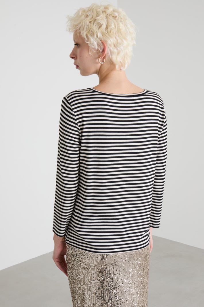 T-shirt in jersey Intrend - 2