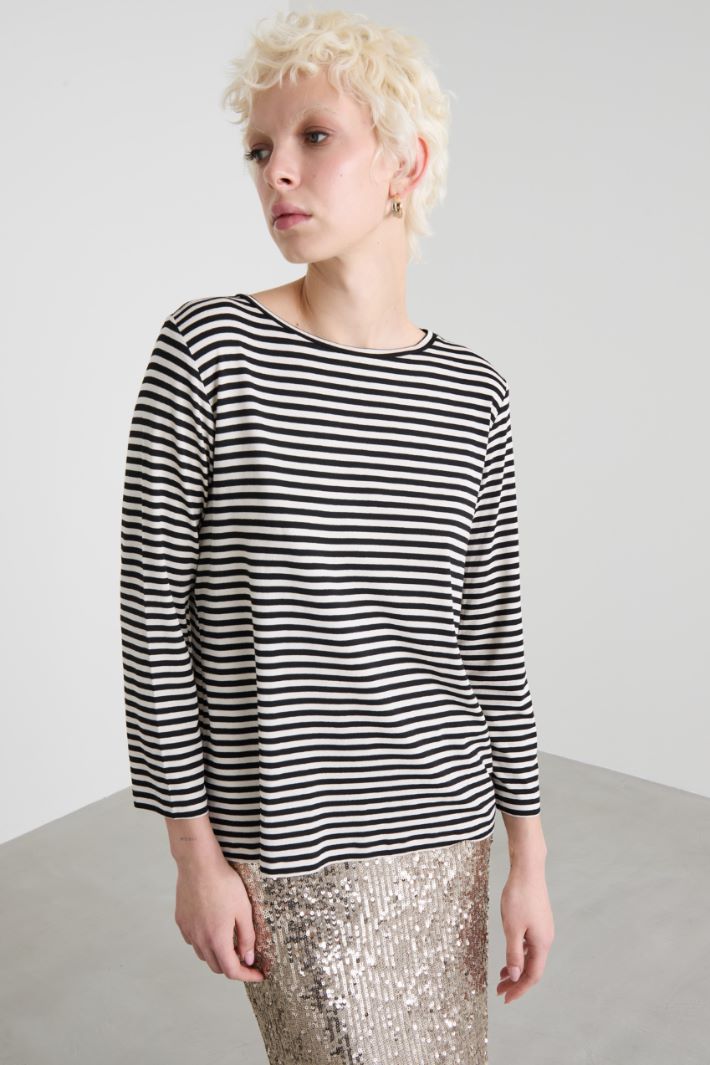 T-shirt in jersey Intrend