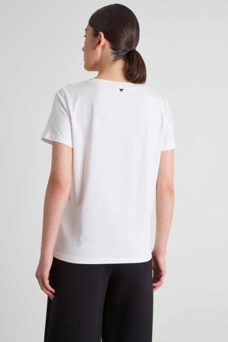 T-shirt in cotone Intrend - 3