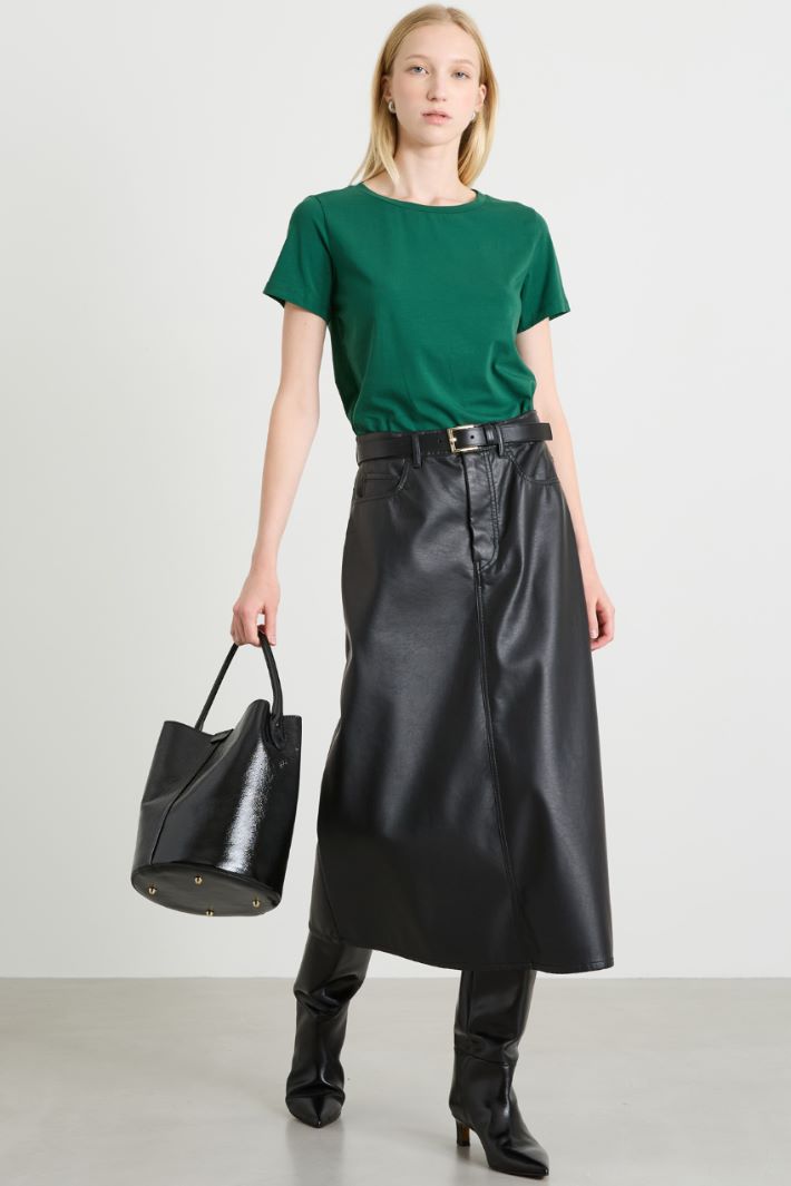 T-shirt in cotone Intrend - 3